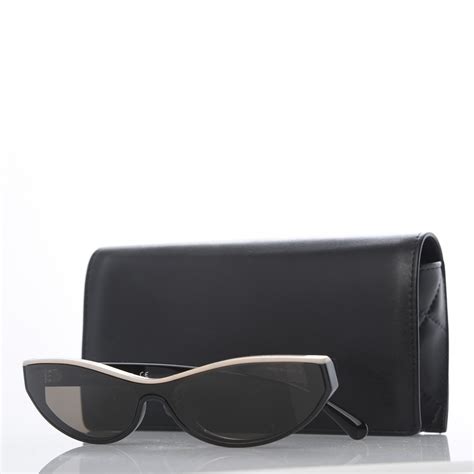 occhiali da sole chanel 5415|CHANEL Acetate Oval Sunglasses 5415 Black .